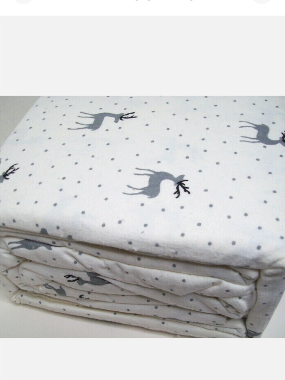 Modern Southern Home flannel sheets, queen sz, no pillowcases, NEW